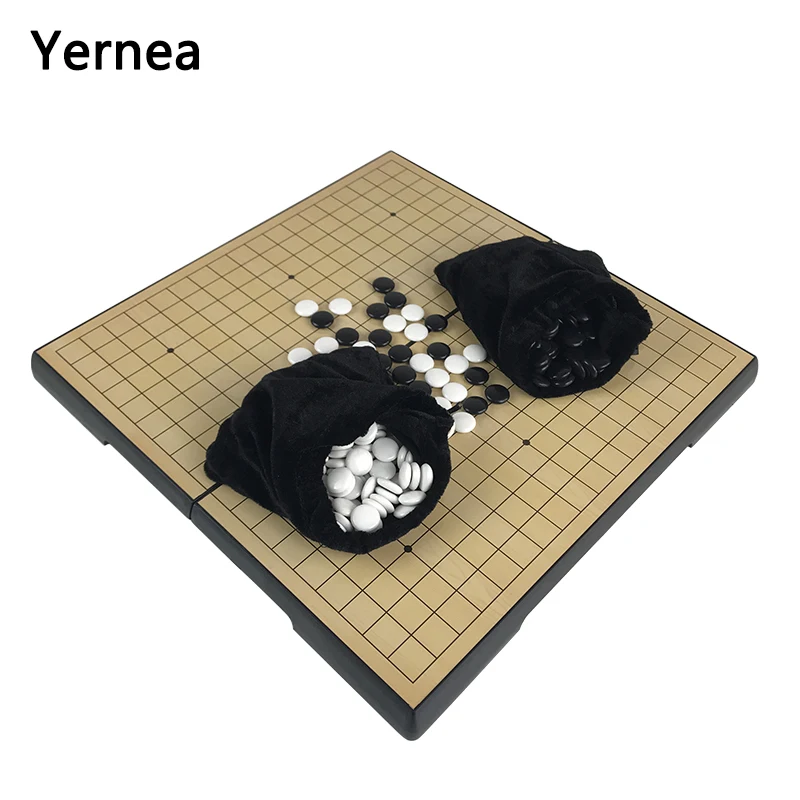 Yernea Go Board Game Magnetic Chess Pieces Portable Folding 32*32*2CM Board Chess Magnetic Go Game Gift Entertainment
Yernea Go Board Game Magnetic Chess Pieces Portable Folding 32*32*2CM Board Chess Magnetic Go Game Gift Entertainment