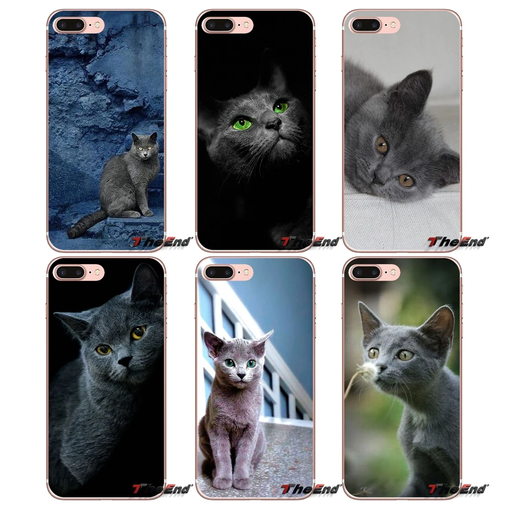 For iPhone X 4 4S 5 5S 5C SE 6 6S 7 8 Plus Samsung Galaxy J1 J3 J5 J7 A3 A5 2016 2017 Russian Blue Kitten Clear TPU Phone Case
For iPhone X 4 4S 5 5S 5C SE 6 6S 7 8 Plus Samsung Galaxy J1 J3 J5 J7 A3 A5 2016 2017 Russian Blue Kitten Clear TPU Phone Case