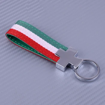 DWCX Italy Italian Flag Key Strap Keychain PU Leather Key Ring Fit for Alfa Romeo
DWCX Italy Italian Flag Key Strap Keychain PU Leather Key Ring Fit for Alfa Romeo