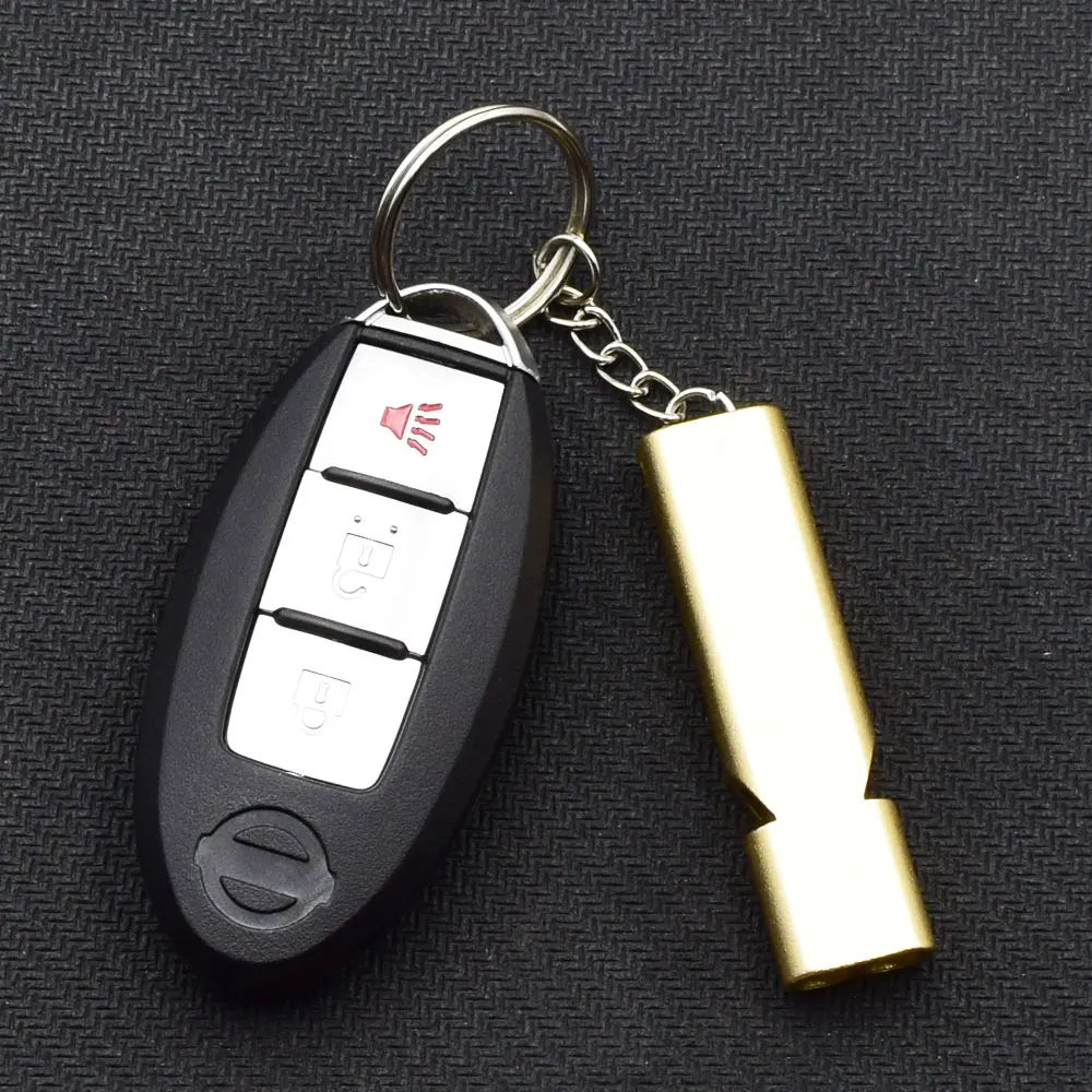 ATOBABI Aluminum Alloy EDC Whistle Car key Chains Outdoor Activities Lifesaving Whistle Hiking Camping High-Frequency Whistle
ATOBABI Aluminum Alloy EDC Whistle Car key Chains Outdoor Activities Lifesaving Whistle Hiking Camping High-Frequency Whistle
