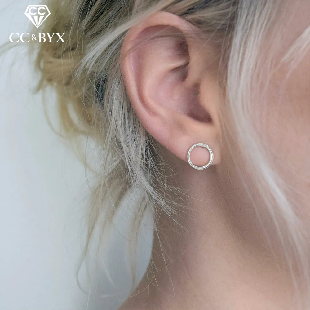 CC Stainless Steel Stud Earring For Women Round Circle Earrings Fashion Party Jewelry Minimalist Brinco Simple Design YE15764
CC Stainless Steel Stud Earring For Women Round Circle Earrings Fashion Party Jewelry Minimalist Brinco Simple Design YE15764