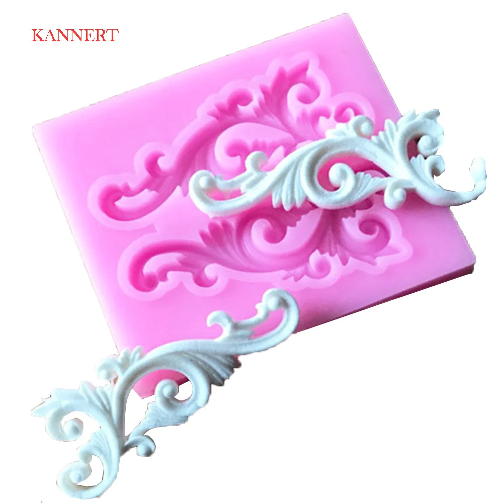 KANNERT Baroque Scrolls 3D Relief Cake Border Silicone Flower Fondant Cake Decorating Tools Cupcake Chocolate Paste Mold
KANNERT Baroque Scrolls 3D Relief Cake Border Silicone Flower Fondant Cake Decorating Tools Cupcake Chocolate Paste Mold