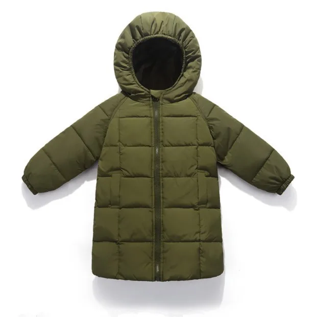 2018 Winter New Kids Coat Cotton Padded Long Solid Color With Hood Boys Girls Warm Coat Jacket Outfits Waterproof 4-9 Year
2018 Winter New Kids Coat Cotton Padded Long Solid Color With Hood Boys Girls Warm Coat Jacket Outfits Waterproof 4-9 Year