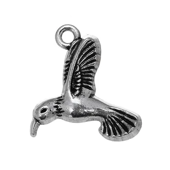 10pcs Charms Hummingbird 19x23mm Antique Silver Color Pendant Hummingbird Charms For Jewelry Making Jewelry Accessoriess
10pcs Charms Hummingbird 19x23mm Antique Silver Color Pendant Hummingbird Charms For Jewelry Making Jewelry Accessoriess