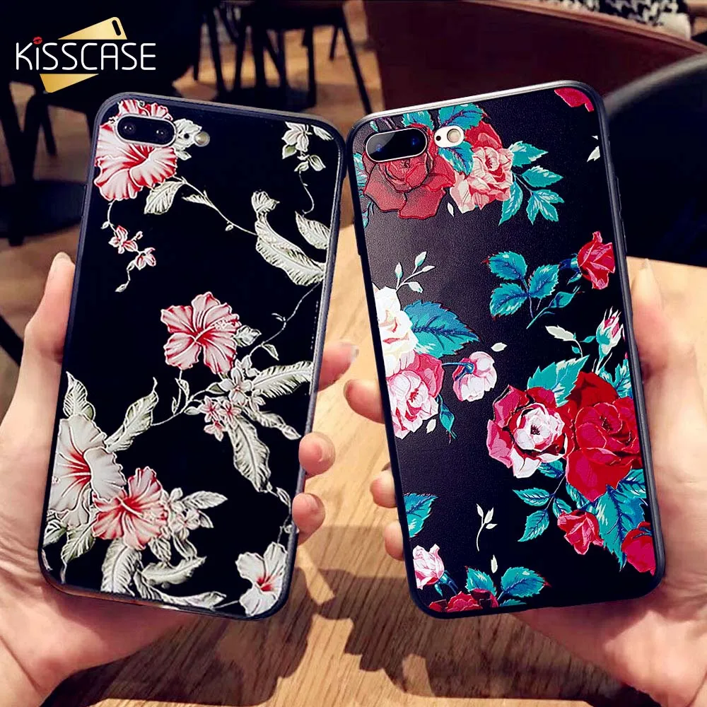 KISSCASE Soft Silicone Case For iPhone 5 5s SE Soft Flower Cover For iPhone 6 6s 7 8 Plus 5s Xr Xs Max Luxury Back Funda Capinha
KISSCASE Soft Silicone Case For iPhone 5 5s SE Soft Flower Cover For iPhone 6 6s 7 8 Plus 5s Xr Xs Max Luxury Back Funda Capinha