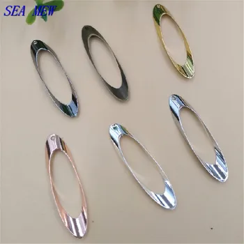 SEA MEW 39*10mm Fashion Metal Copper Oval Pendant 4 Colors Plated Hollow Out Charm For Jewelry Making
SEA MEW 39*10mm Fashion Metal Copper Oval Pendant 4 Colors Plated Hollow Out Charm For Jewelry Making
