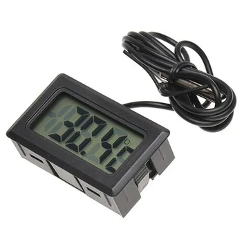 Mini Digital LCD Display Indoor Portable Temperature Aquarium Freezer Sensor Refrigerator With Probe Indoor DC 1.5V Meter Temp
Mini Digital LCD Display Indoor Portable Temperature Aquarium Freezer Sensor Refrigerator With Probe Indoor DC 1.5V Meter Temp