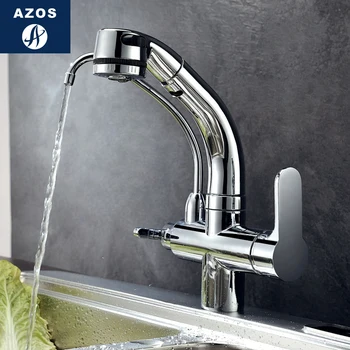 Kitchen Sink Faucets Free Swivel Pull Out Hose Spray Chrome Polished Silver Dual Handle Solid Brass Deck Mixers CLCF022
Kitchen Sink Faucets Free Swivel Pull Out Hose Spray Chrome Polished Silver Dual Handle Solid Brass Deck Mixers CLCF022