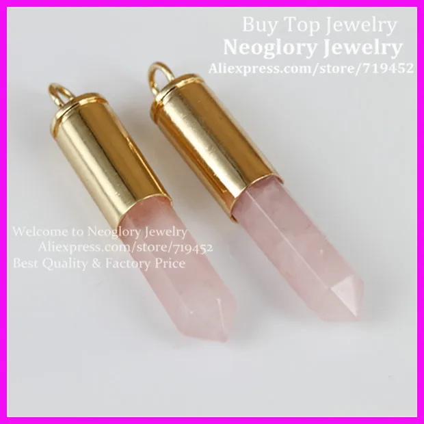 10PCS Natural Stone Pendant Gems Point Bullet Pendant Hexagon Quartz Druzy Pendant Metal Color Casing Pendant
10PCS Natural Stone Pendant Gems Point Bullet Pendant Hexagon Quartz Druzy Pendant Metal Color Casing Pendant