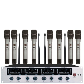 8 Channel Wireless Conference Microphone System For Meeting Desktop Standing Microphone Handheld Microphonfor KTV Singing Party
8 Channel Wireless Conference Microphone System For Meeting Desktop Standing Microphone Handheld Microphonfor KTV Singing Party