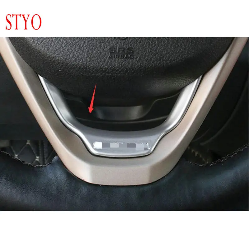 STYO ABS отделка рулевого колеса для Jeep Grand Cherokee 2014-2018 2015 2016 2017 | Автомобили и