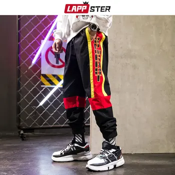 LAPPSTER Men Color Block Streetwear Joggers Pants 2020 Hip Hop Side Striped Track Pants Man Japan Style Black Trousers Plus Size
LAPPSTER Men Color Block Streetwear Joggers Pants 2020 Hip Hop Side Striped Track Pants Man Japan Style Black Trousers Plus Size