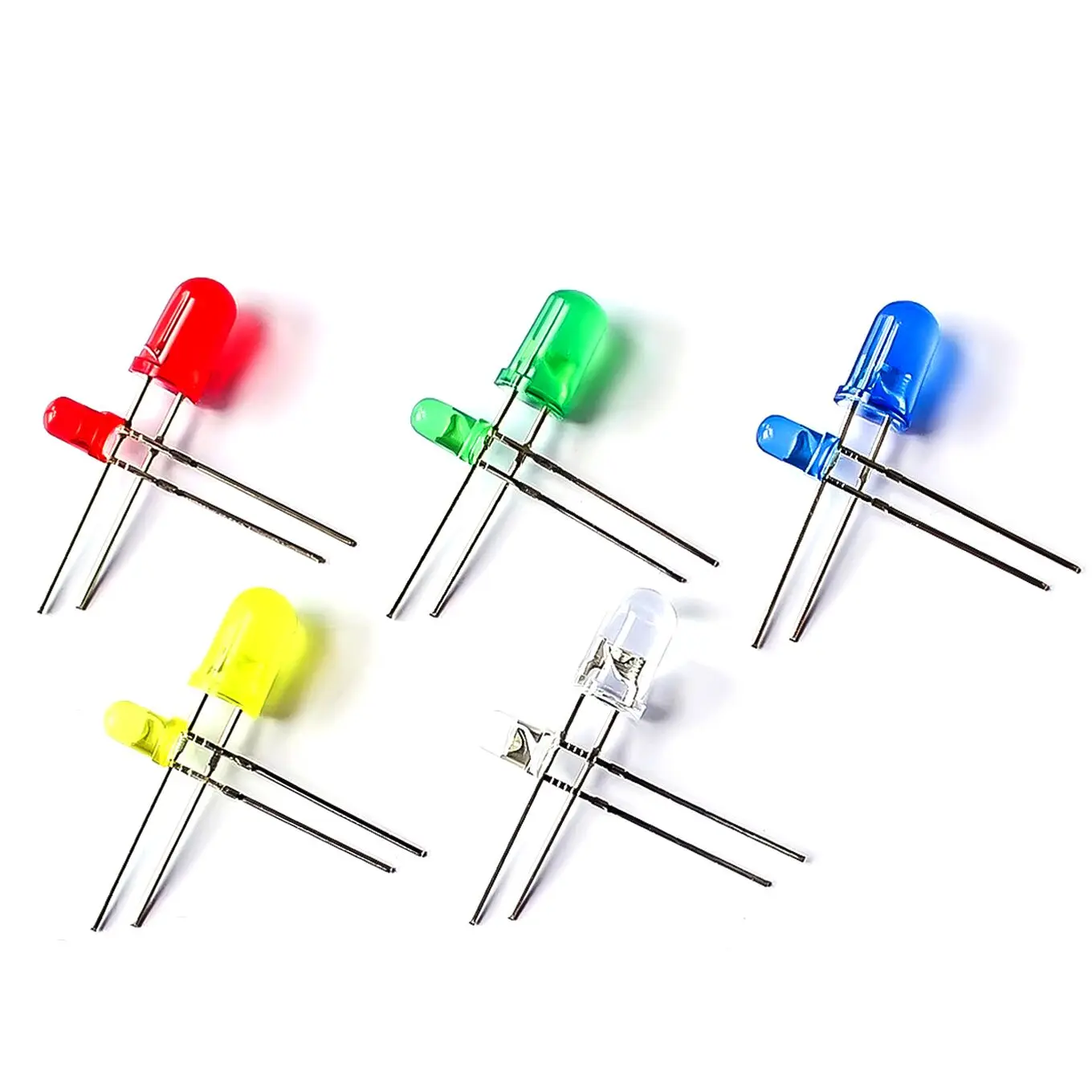 500PC/Lot 3MM 5MM Led Kit Mixed Color Red Green Yellow Blue White Light Emitting Diode
500PC/Lot 3MM 5MM Led Kit Mixed Color Red Green Yellow Blue White Light Emitting Diode