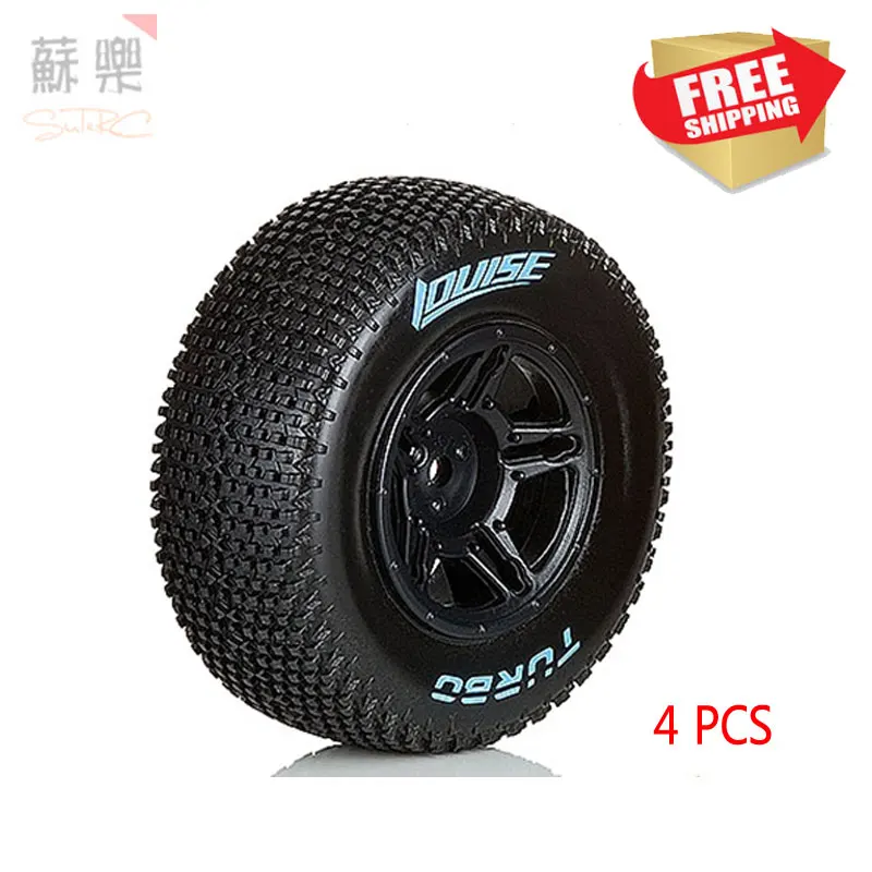 Louise 1/10 SC short course super soft black tire 12mm hub glued 3147SBTR option parts
Louise 1/10 SC short course super soft black tire 12mm hub glued 3147SBTR option parts