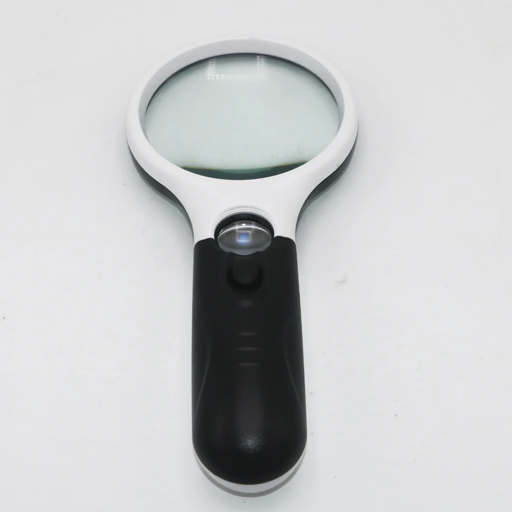 Mini Pocket Double Mirror Reading 3 LED Light 3X&45X Magnifying Glass Lens Handheld Microscope Reading Jewelry Loupe
Mini Pocket Double Mirror Reading 3 LED Light 3X&45X Magnifying Glass Lens Handheld Microscope Reading Jewelry Loupe
