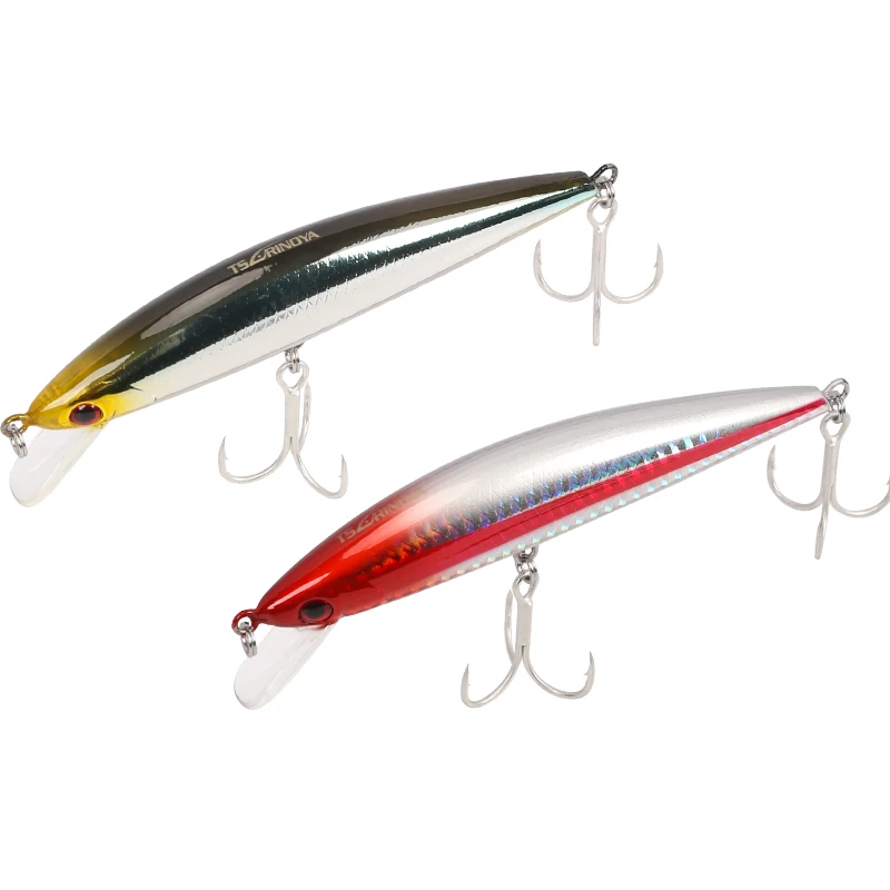 TSURINOYA DW37 Sinking MINNOW 120mm/40g Big Minnow Fihsing Lure Hard Bait Artificial Bait Saltwater Trolling Lure
TSURINOYA DW37 Sinking MINNOW 120mm/40g Big Minnow Fihsing Lure Hard Bait Artificial Bait Saltwater Trolling Lure