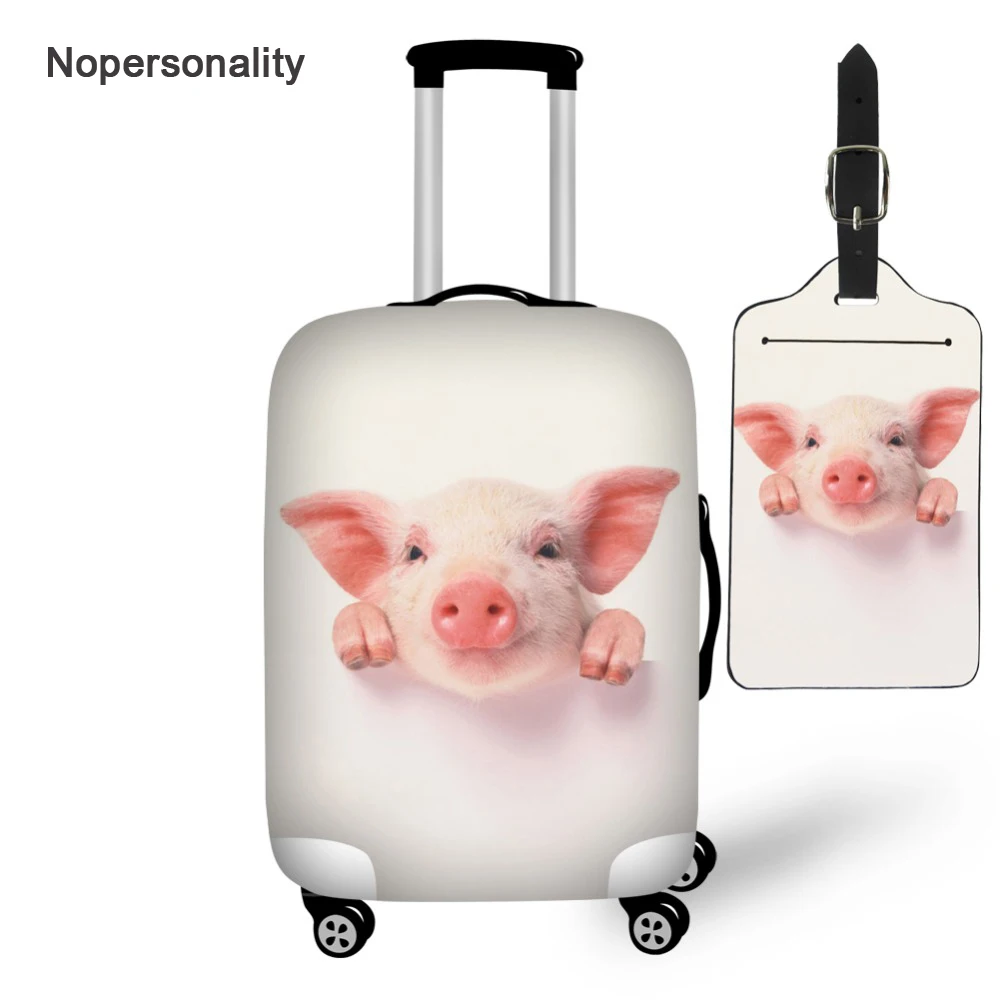 Nopersonality Kawaii Animal Pig Print Travel Luggage Cover Thick 18/19/21/23/25/27/29 inch Trolley Suitcase Cover Zipper Closure
Nopersonality Kawaii Animal Pig Print Travel Luggage Cover Thick 18/19/21/23/25/27/29 inch Trolley Suitcase Cover Zipper Closure