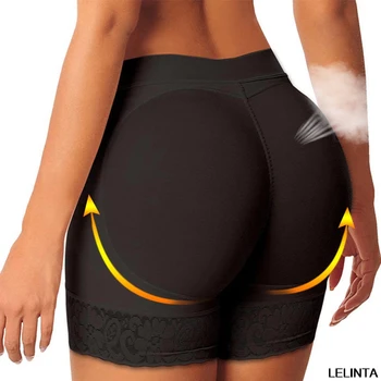 

LELINTA Women Butt Lifter Padded Lace Body Shaper Hip Enhancer Panties Underwear Seamless Butt Hip Control Panties Shapewear