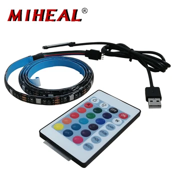 5V USB RGB IP65 Waterproof LED Strip Light SMD 5050 LED Diode Tape Light HDTV TV Desktop PC Screen Backlight 1m 2m 3m led strip
5V USB RGB IP65 Waterproof LED Strip Light SMD 5050 LED Diode Tape Light HDTV TV Desktop PC Screen Backlight 1m 2m 3m led strip