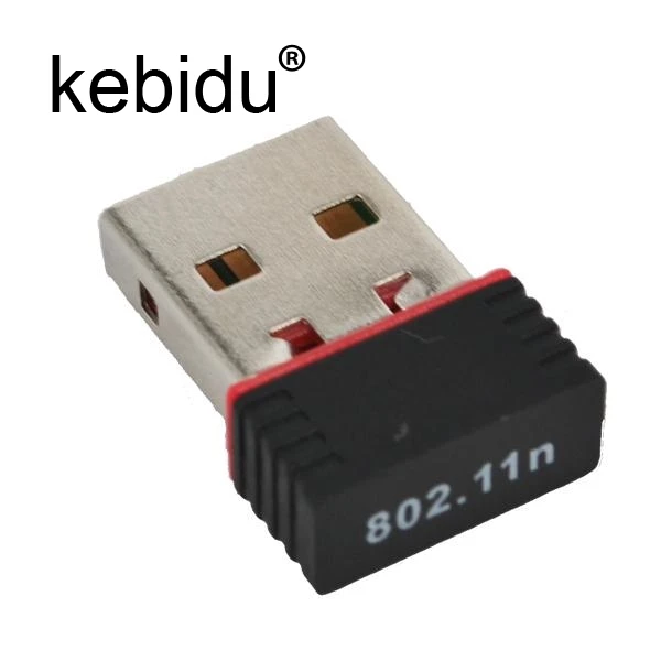 Kebidu Mini USB 150M Network LAN Card 150Mbps WiFi Wireless Adapter 802.11 n/g/b RT For phone notebook Pro Air Win Xp 7
Kebidu Mini USB 150M Network LAN Card 150Mbps WiFi Wireless Adapter 802.11 n/g/b RT For phone notebook Pro Air Win Xp 7