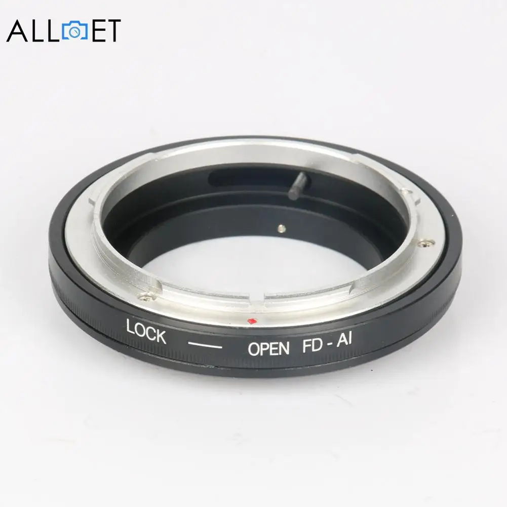 FD-AI Lens Adapter Ring Lens Mount For Canon FD Lens Fit For Nikon AI F Mount Lenses For Macro Shooting
FD-AI Lens Adapter Ring Lens Mount For Canon FD Lens Fit For Nikon AI F Mount Lenses For Macro Shooting