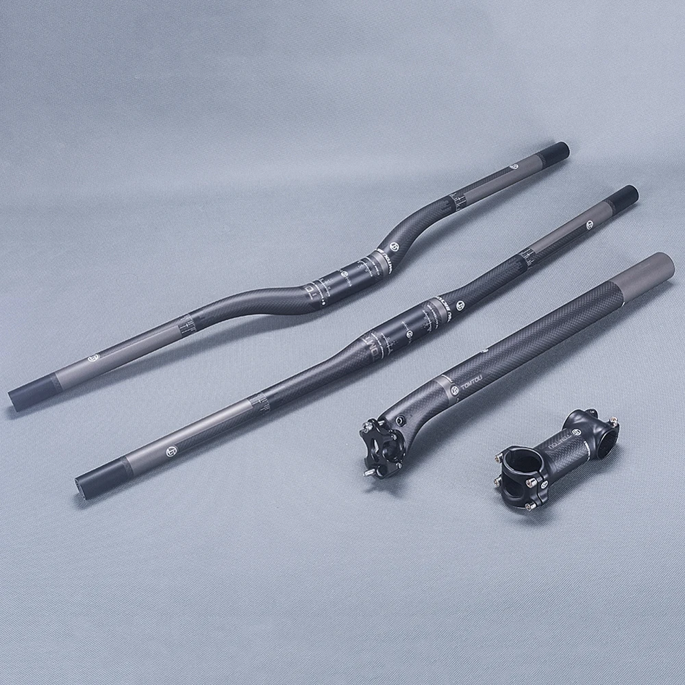 TOMTOU Cycling Mountain Handlebar Stem Seatpost Bike MTB Handlebars Sets Matte 3K Carbon Bicycle Parts XXX
TOMTOU Cycling Mountain Handlebar Stem Seatpost Bike MTB Handlebars Sets Matte 3K Carbon Bicycle Parts XXX