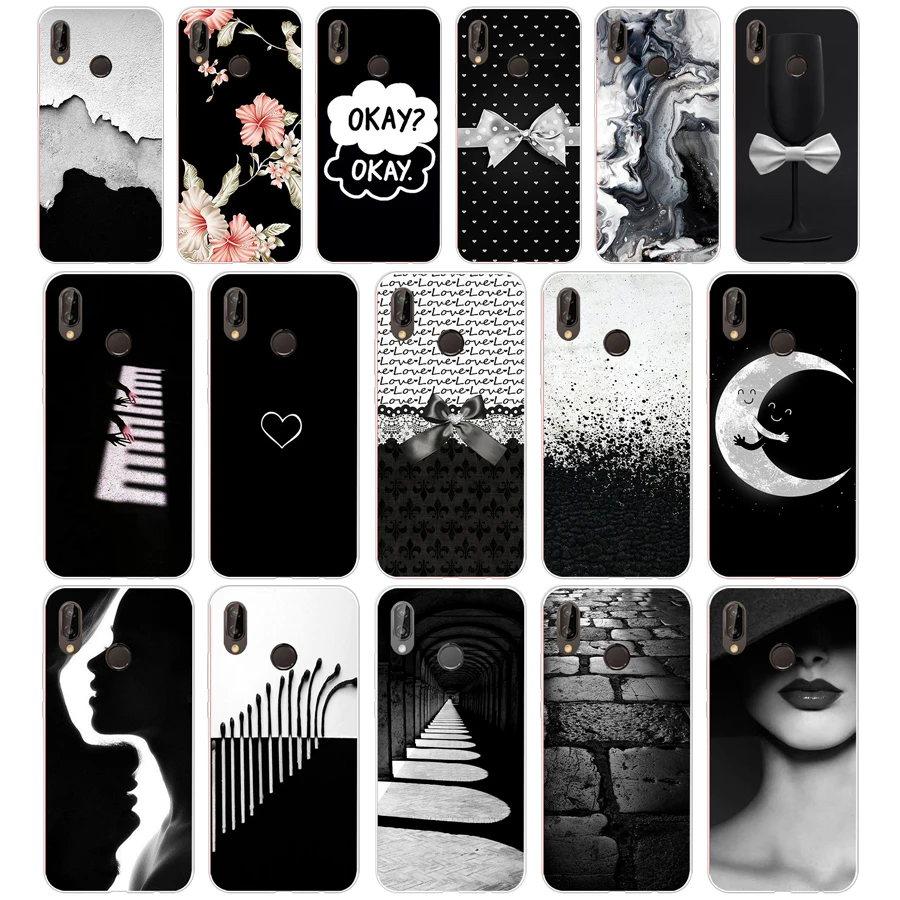 14G Black & White Pattern for Huawei P20 lite Case Cover Soft Silicone TPU Cover Back Protective Phone for huawei p20 lite case
14G Black & White Pattern for Huawei P20 lite Case Cover Soft Silicone TPU Cover Back Protective Phone for huawei p20 lite case