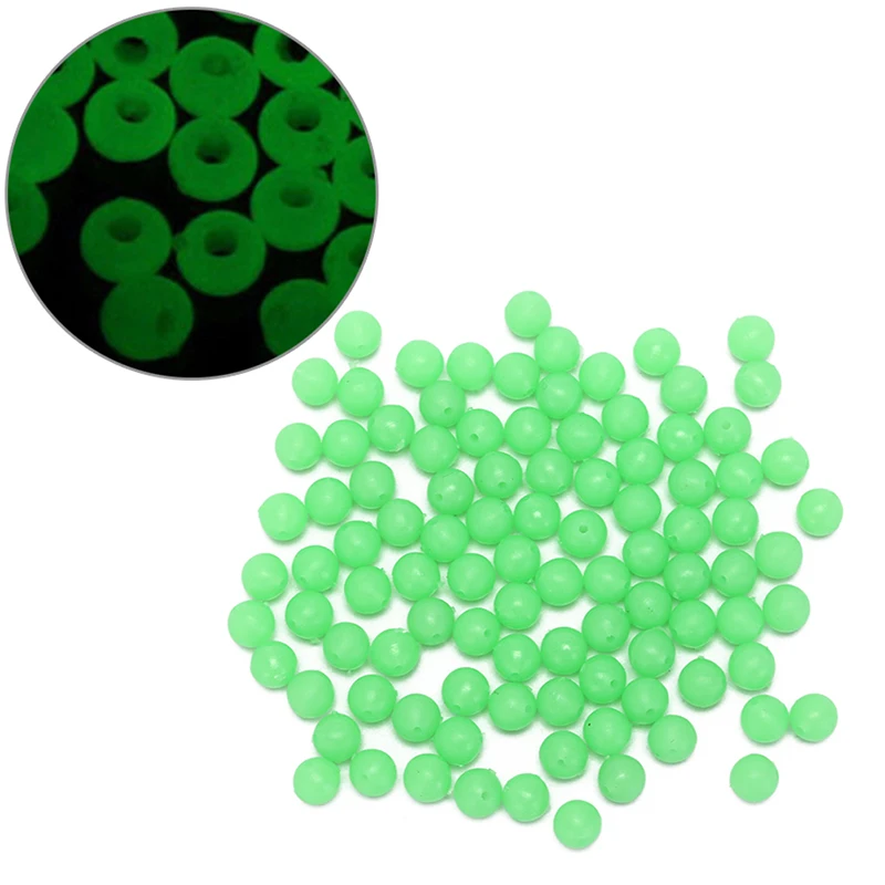 100Pcs/lot 5mm Round Luminous Glow in Dark Rig Fishing Beads Lures Float fishing Tackle Accessories New
100Pcs/lot 5mm Round Luminous Glow in Dark Rig Fishing Beads Lures Float fishing Tackle Accessories New