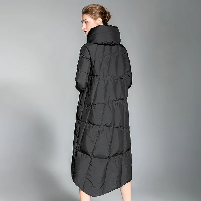 Brand Down Jacket 2019 Winter New Down Jacket Large Size Women's Down Jacket White Duck Down 90% Parka Women's Winter Jackets (1)