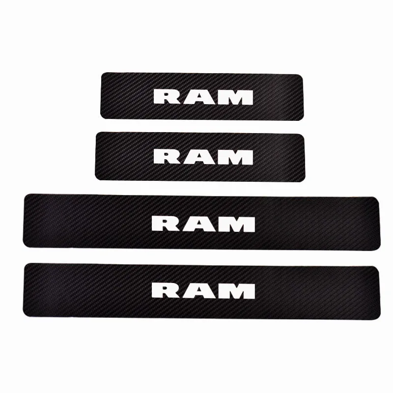 4PCs Door Threshold Guard For Dodge Ram Car Door Sill Scuff Plate Protector Carbon Fiber Pu leather Car Accessories
4PCs Door Threshold Guard For Dodge Ram Car Door Sill Scuff Plate Protector Carbon Fiber Pu leather Car Accessories