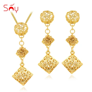 Sunny Jewelry Romantic Jewelry Sets For Women Girls Earrings Pendant Necklace Square For Party Wedding Daily Jewelry Findings
Sunny Jewelry Romantic Jewelry Sets For Women Girls Earrings Pendant Necklace Square For Party Wedding Daily Jewelry Findings