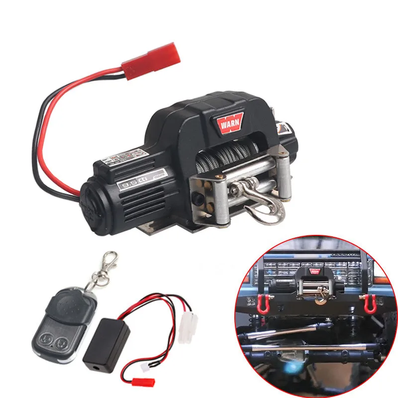 Automatic Winch and Wireless Remote Controller Receiver for 1/10 RC Crawler Car Axial SCX10 TRAXXAS TRX4 D90 TF2 Tamiya CC01
Automatic Winch and Wireless Remote Controller Receiver for 1/10 RC Crawler Car Axial SCX10 TRAXXAS TRX4 D90 TF2 Tamiya CC01