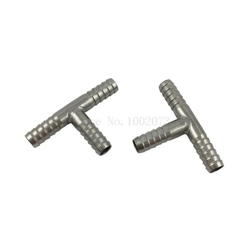 2pcs/lot Stainless Steel Hose Barb 5/16" Tee 3-Way beer hose Connector Fittings Draft Beer Lines
2pcs/lot Stainless Steel Hose Barb 5/16" Tee 3-Way beer hose Connector Fittings Draft Beer Lines