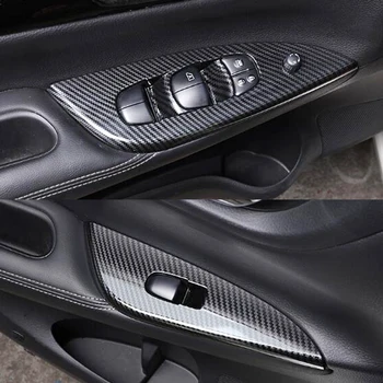 For NISSAN TIIDA 2016 2017 ABS Carbon Fibre LHD Interior Armrest Window Panel Lifter glass Switch Button Cover trim Car styling Accessories 4pcs
For NISSAN TIIDA 2016 2017 ABS Carbon Fibre LHD Interior Armrest Window Panel Lifter glass Switch Button Cover trim Car styling Accessories 4pcs