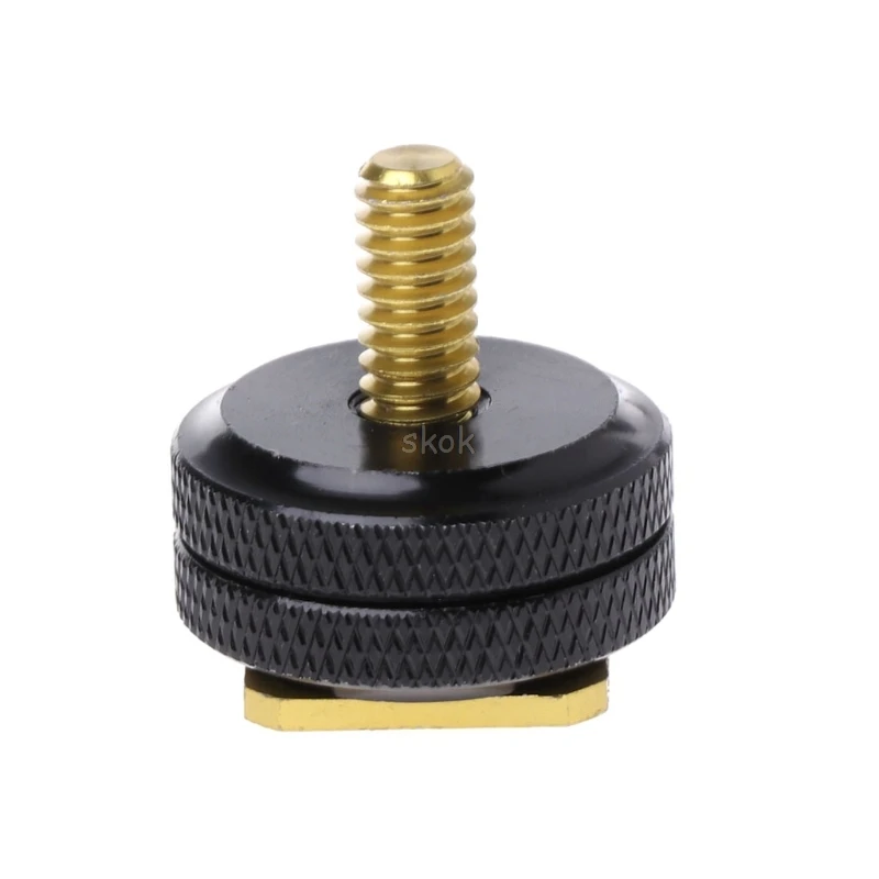 1/4"-20 Tripod Screw to Flash Hot Shoe Mount Adapter for Photo Studio Camera New JUL12 dropshipping
1/4"-20 Tripod Screw to Flash Hot Shoe Mount Adapter for Photo Studio Camera New JUL12 dropshipping