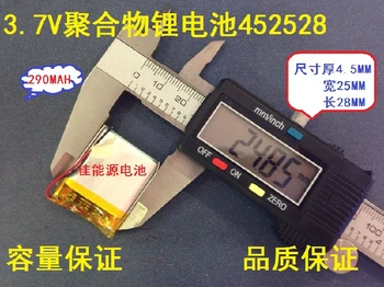 3.7V polymer lithium battery 452528 290MAH sound card steelmate Bluetooth wireless phone Rechargeable Li-ion Cell
3.7V polymer lithium battery 452528 290MAH sound card steelmate Bluetooth wireless phone Rechargeable Li-ion Cell