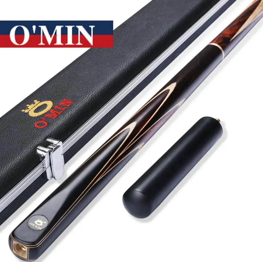 O'Min 3/4 Snooker Cues 9.5mm/10mm/11.5mm Tip Snooker Cues Case Set Handmade Professional Billiard Stick Kit Black 8 China 2019
O'Min 3/4 Snooker Cues 9.5mm/10mm/11.5mm Tip Snooker Cues Case Set Handmade Professional Billiard Stick Kit Black 8 China 2019