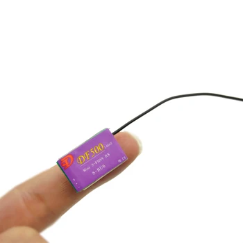 Ultralight DF500 S-FHSS Mini Receiver Compatible with FUTABA S.Bus T4PL,T6J,T6K,T8J,T10J,T14SG,T18MZ,T18SZ,T3PV Transmitter
Ultralight DF500 S-FHSS Mini Receiver Compatible with FUTABA S.Bus T4PL,T6J,T6K,T8J,T10J,T14SG,T18MZ,T18SZ,T3PV Transmitter