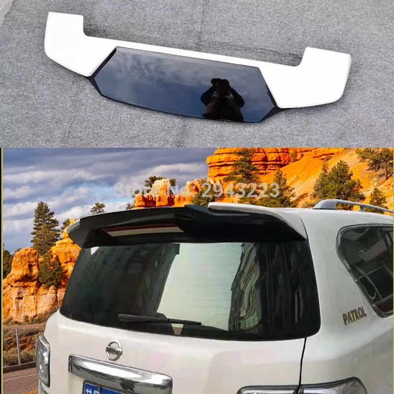 For Nissan PATROL Y62 2011-2019 ABS Plastic White Black Color Rear Spoiler Tail Trunk Wing Boot Spoiler Auto Accessories
For Nissan PATROL Y62 2011-2019 ABS Plastic White Black Color Rear Spoiler Tail Trunk Wing Boot Spoiler Auto Accessories