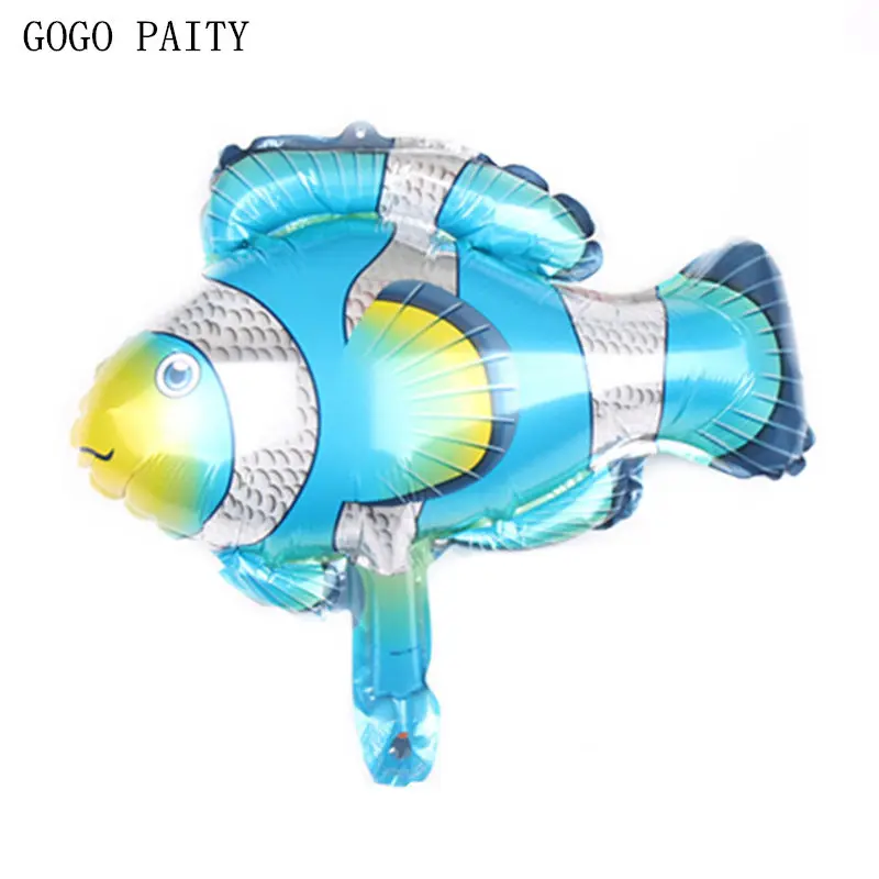 GOGO PAITY Новые мини-Воздушные шары из алюминия с рыбками Детские праздничные