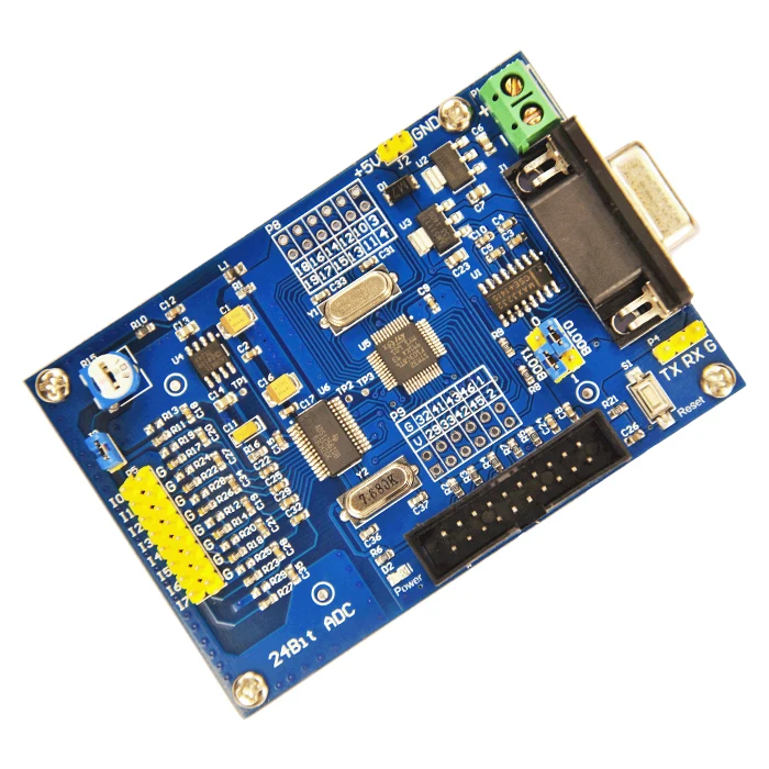 ADS1256 24 bit AD high precision acquisition module 24 bit ADC STM32F103C8T6 AD module
ADS1256 24 bit AD high precision acquisition module 24 bit ADC STM32F103C8T6 AD module