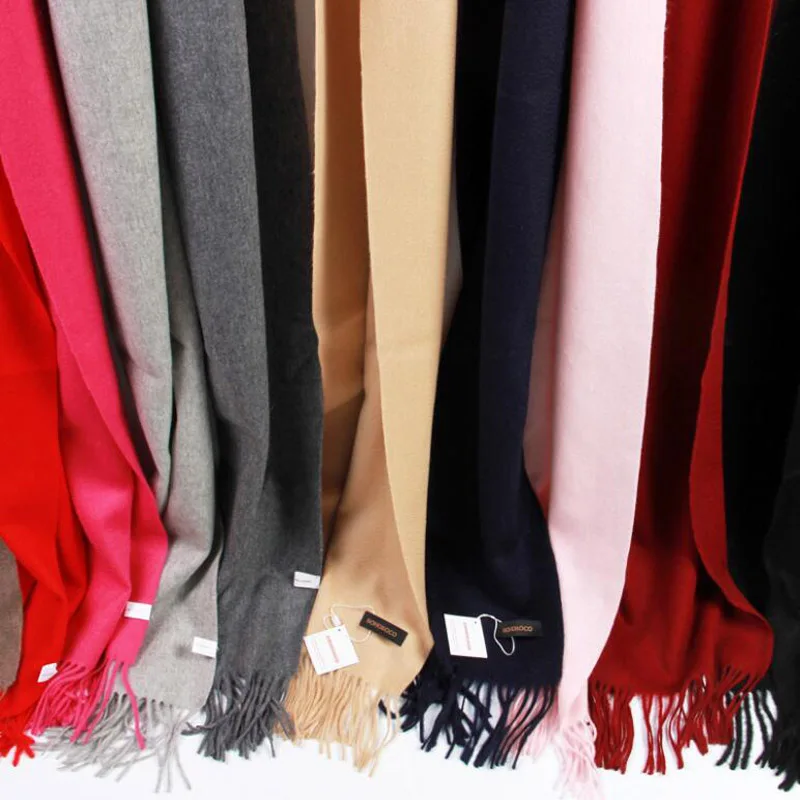 summary 1 solid pure cashmere scarf
