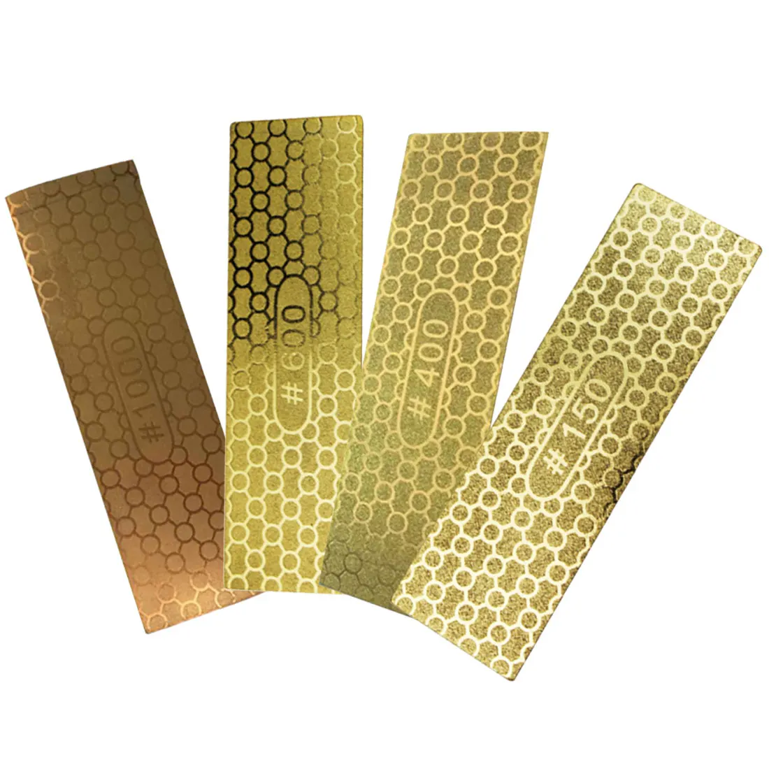 Portable Ultra-thin Diamond Sharpening Stone 100*30*1.2mm Honeycomb Surface Whetstone Knife Sharpener Kitchen Grinding Tool
Portable Ultra-thin Diamond Sharpening Stone 100*30*1.2mm Honeycomb Surface Whetstone Knife Sharpener Kitchen Grinding Tool