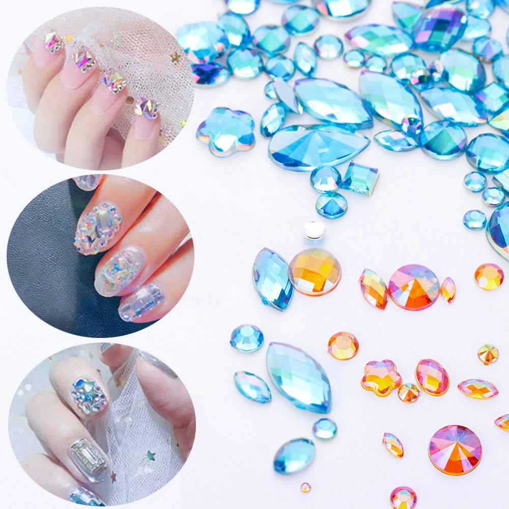 300Pcs Mixed Crystal Nail Art Rhinestones DIY Acrylic Nail Stones Gem Decoration Women Beauty Tools
300Pcs Mixed Crystal Nail Art Rhinestones DIY Acrylic Nail Stones Gem Decoration Women Beauty Tools