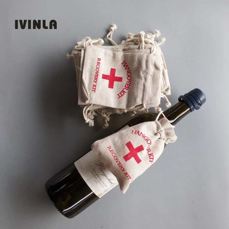Hot Selling 50pcs Red Cross Cotton Linen Gift Bags Hangover Kit 10x14cm Wedding Favor Holder Bag Event Party Supplier
Hot Selling 50pcs Red Cross Cotton Linen Gift Bags Hangover Kit 10x14cm Wedding Favor Holder Bag Event Party Supplier