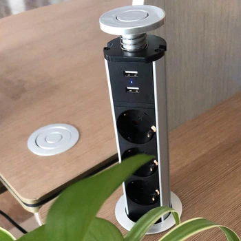 New AC 220V Dual USB Port Electric Wall Socket with 2.1A Charger USB Wall Outlet Retractable Universal Wall Socket EU Plug
New AC 220V Dual USB Port Electric Wall Socket with 2.1A Charger USB Wall Outlet Retractable Universal Wall Socket EU Plug