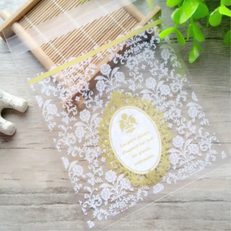 100pcs/lot Cookie Candy Packaging Bags Lovely Flower Pattern Self-adhesive Plastic Bags for Biscuits Snack Baking Package P0.2
100pcs/lot Cookie Candy Packaging Bags Lovely Flower Pattern Self-adhesive Plastic Bags for Biscuits Snack Baking Package P0.2