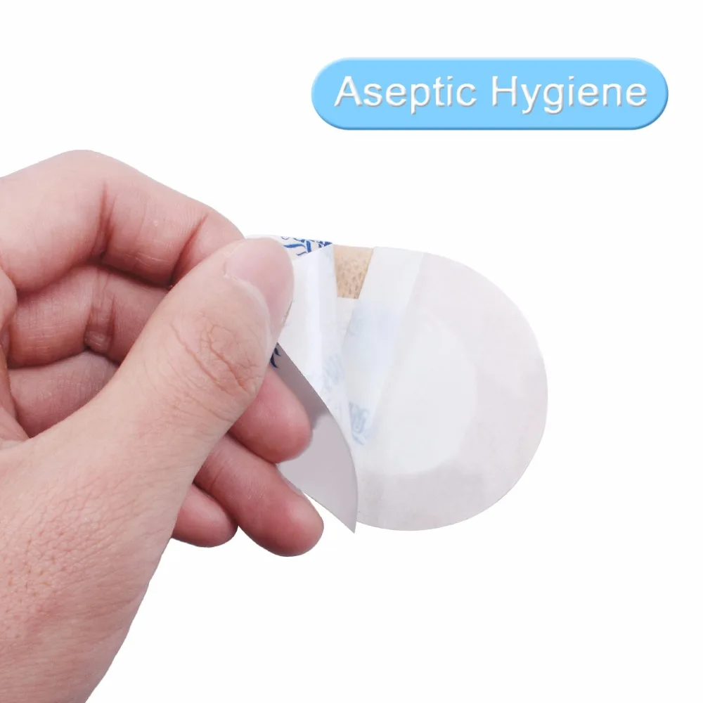 Orthoptic Eye Patches For Children With Amblyopia Posted Monocular Full Cover Training Amblyopia Correction Beige 20Pcspack (4)