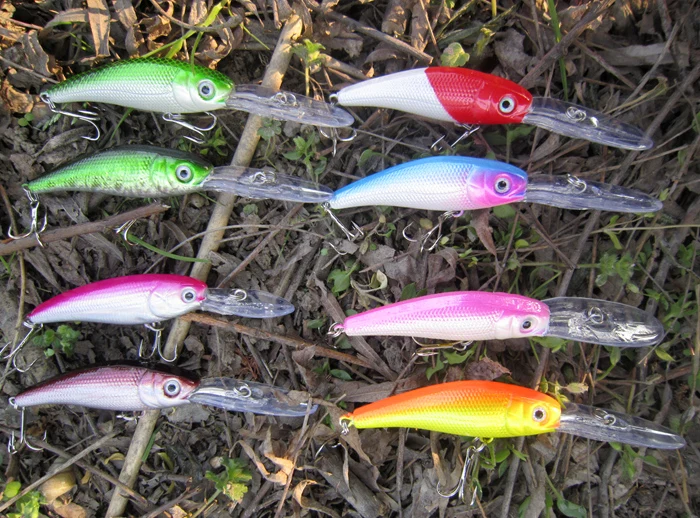 8 pcs ishing Hard Lure Set Tilapia Blackfish Perch Snakehead Artificial Bait 10.2cm 7.5g LH008
8 pcs ishing Hard Lure Set Tilapia Blackfish Perch Snakehead Artificial Bait 10.2cm 7.5g LH008