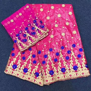 2019 nieuwe kleren getzner borduurwerk 5&2yard Frankrijk de Bazin van Afrika Ontwerp van de trouwjurk van stoffen 
2019 nieuwe kleren getzner borduurwerk 5&2yard Frankrijk de Bazin van Afrika Ontwerp van de trouwjurk van stoffen